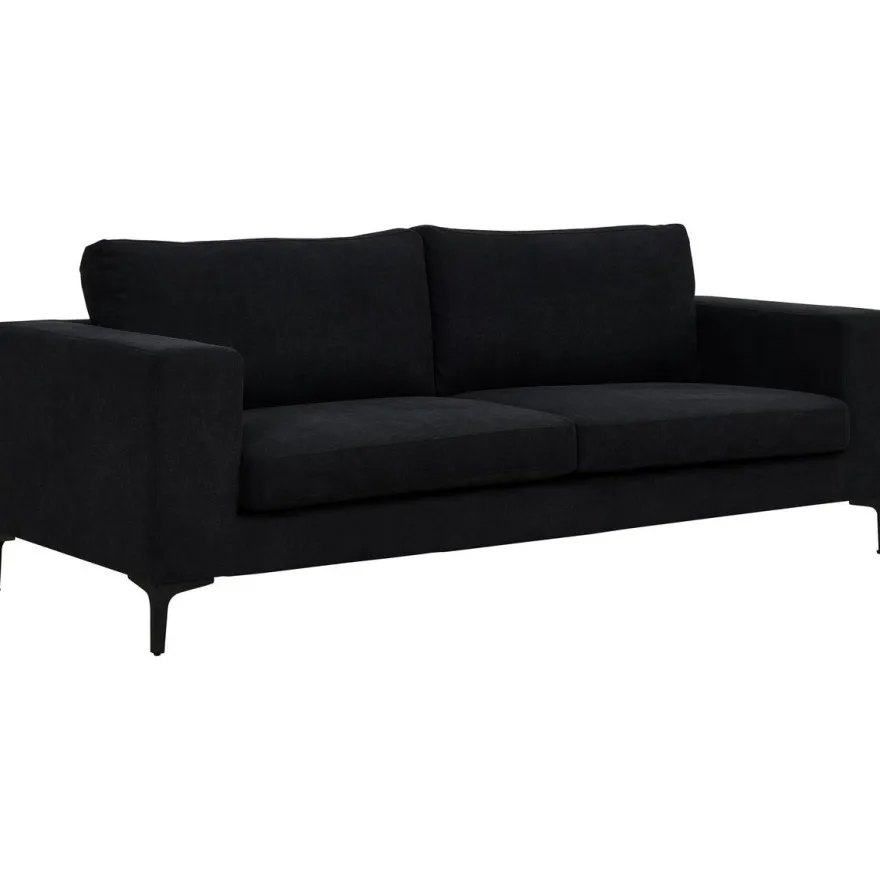 Sohva Venture Home Bolero, 3-istuttava, musta