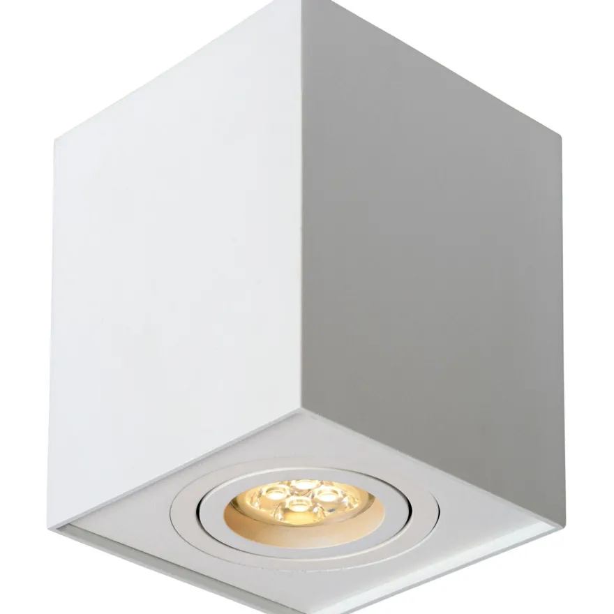 Spottivalaisin Lucide Tube, GU10, valkoinen