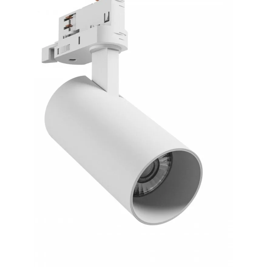 Spottivalaisin Spectrum Andromeda Prime NA Raili 3-vaihekiskoon LED CCT 16W 25° IP20 Ø63x134x184mm valkoinen