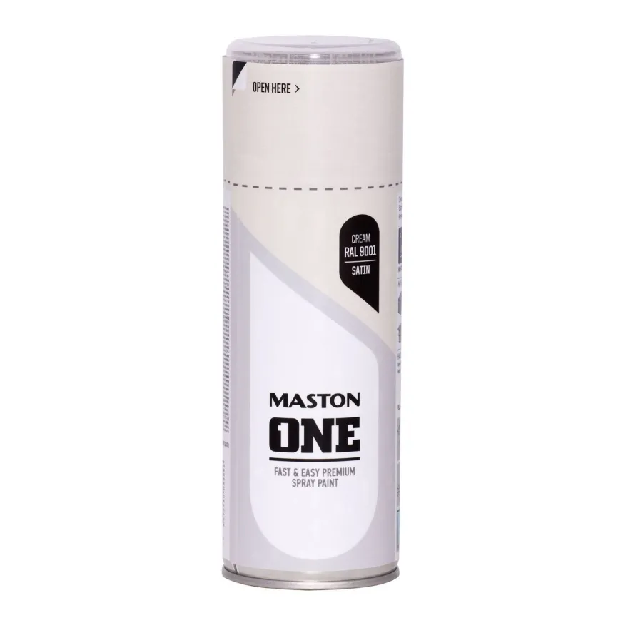 Spraymaali Maston ONE Satiini, 400ml, eri värejä