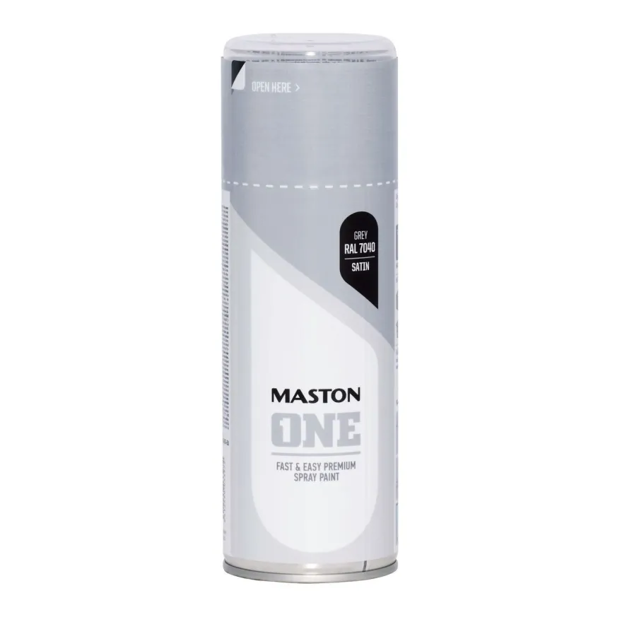 Spraymaali Maston ONE Satiini, 400ml, eri värejä