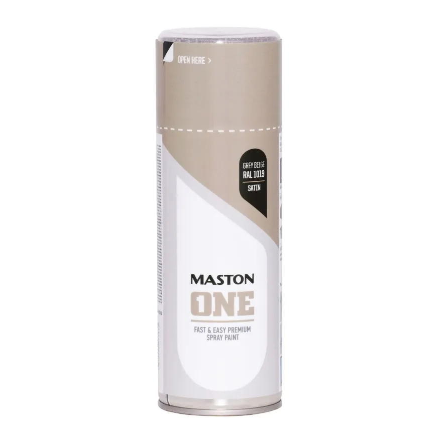 Spraymaali Maston ONE Satiini, 400ml, eri värejä