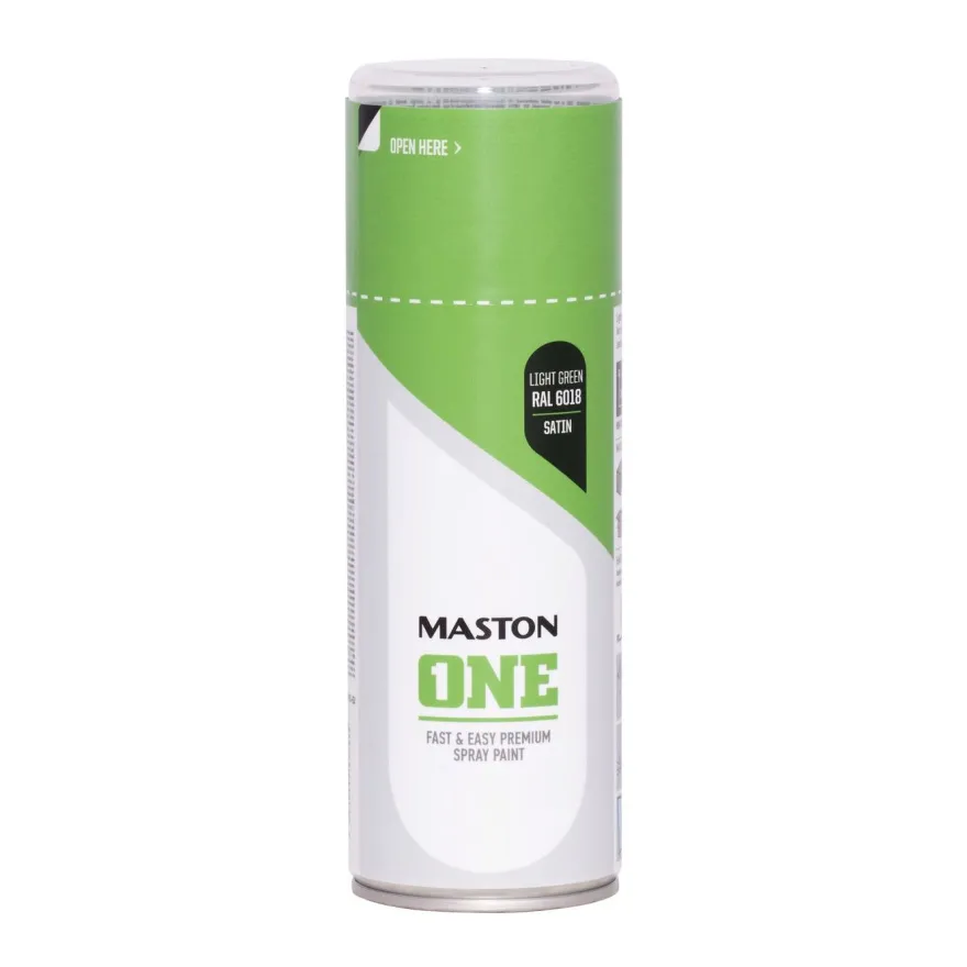 Spraymaali Maston ONE Satiini, 400ml, eri värejä