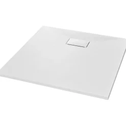 Suihkualusta 80x80 cm SMC valkoinen