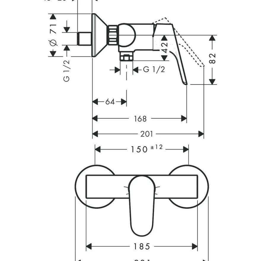 Suihkuhana Hansgrohe Focus