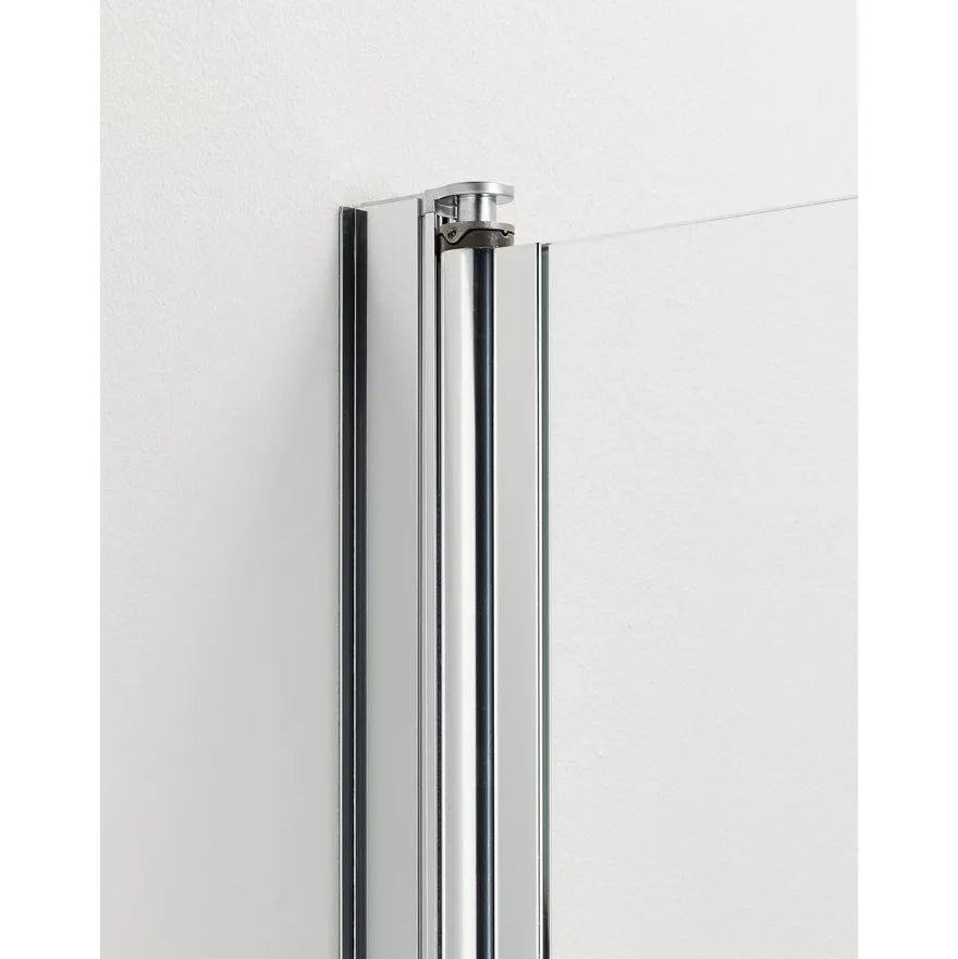 Suihkukulma Vihtan Ocean 4+4 800/900mm, kääntyvä kaareva, kirkas lasi
