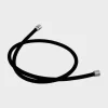 Suihkuletku Scandtap, Steel Expression, 1,5m, PVC, musta