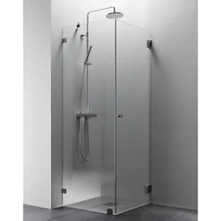 Suihkunurkka Vihtan Elegance 14, kirkas lasi, eri kokoja, eri värejä