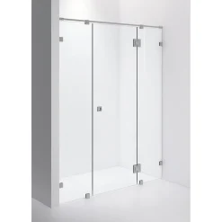 Suihkuovi INR Arc 7 Original, opaalikirkas lasi, eri profiileja, mittatilaus