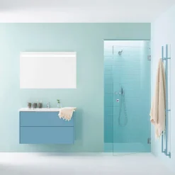 Suihkuovi INR Arc 2 Original, opaalikirkas lasi, eri profiileja, mittatilaus