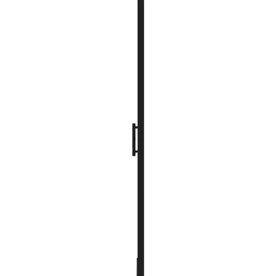 Suihkuovi karkaistu lasi 100x178cm musta