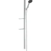 Suihkusetti Hansgrohe Rainfinity 130 3jet PowderRain Ecosmart, tanko 150 cm, saippua-alusta, kromi