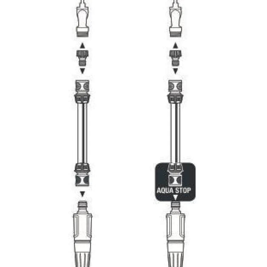 Sulkuliitin Gardena OGS, 19mm