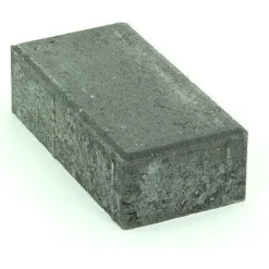 Suojatiekivi Rudus Kartanokivi 80, 278x138x80mm, sileä, musta