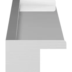 Suorakulmainen uima-altaan vesiputous ruostumaton teräs 110 cm