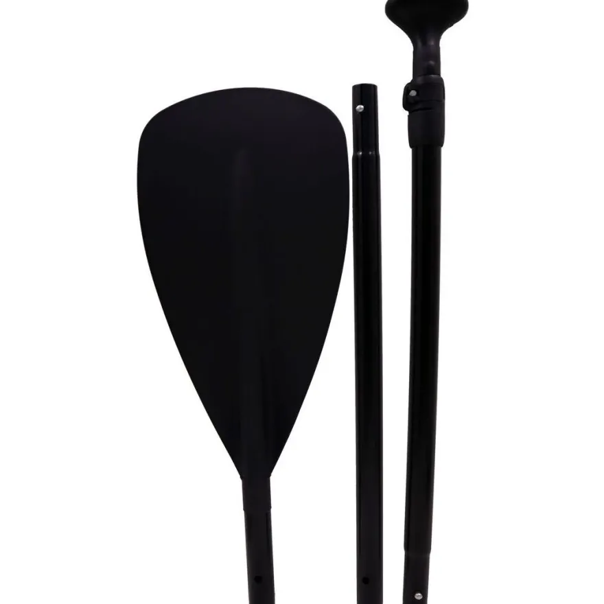 SUP-alumiinimela, säädettävä, 165-213cm, musta
