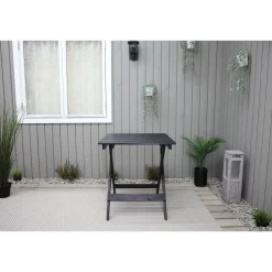 Taitettava puutarhapöytä Baltic Garden Wilma 65x65cm er värejä