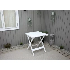 Taitettava puutarhapöytä Baltic Garden Wilma 65x65cm er värejä
