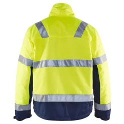 Talvitakki Blåkläder 4862 Highvis, keltainen/mariininsininen