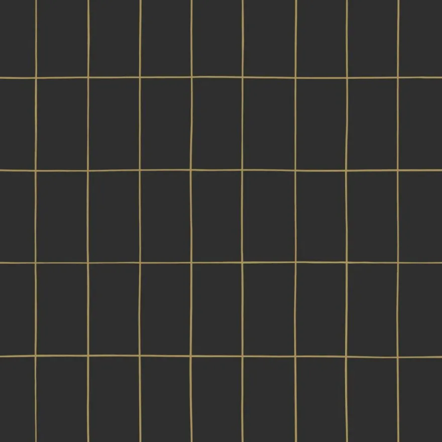 Tapetti Esta Black & White with a splash of Gold, 139132, ruutu
