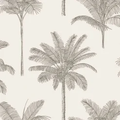Tapetti Esta Paradise 139163, palmu, beige
