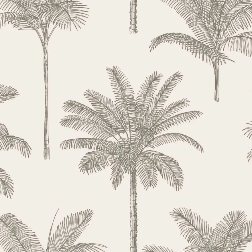 Tapetti Esta Paradise 139163, palmu, beige