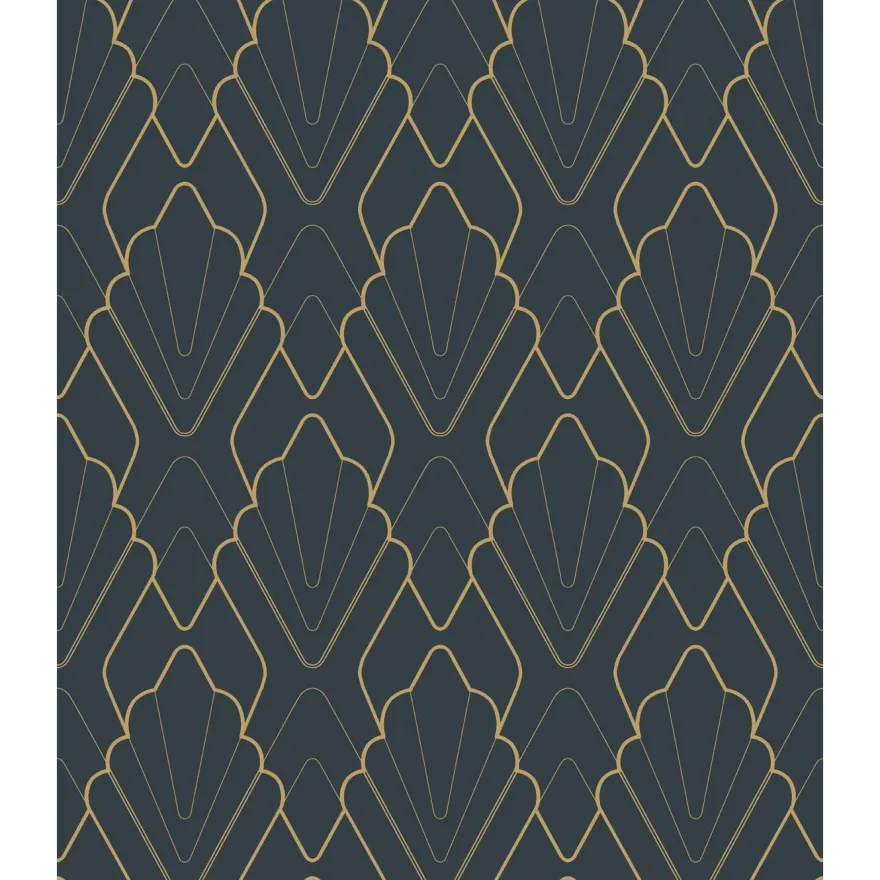 Tapetti Fiona Fairy Tale Art Deco Style, Art Deco