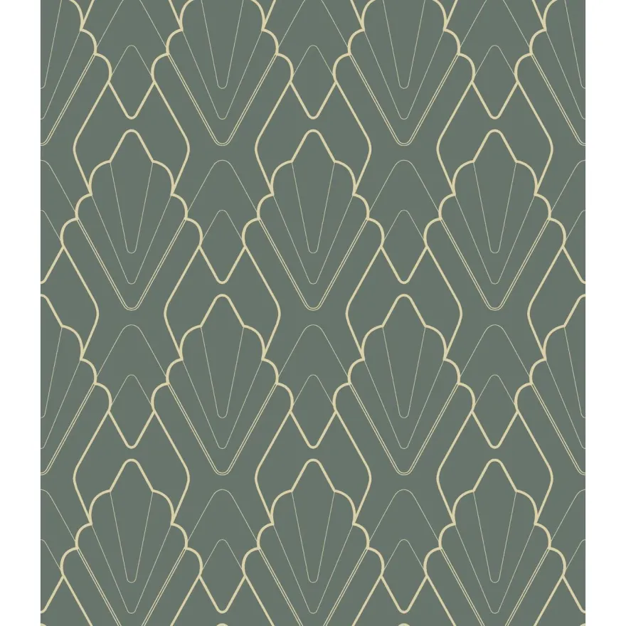 Tapetti Fiona Fairy Tale Art Deco Style, Art Deco