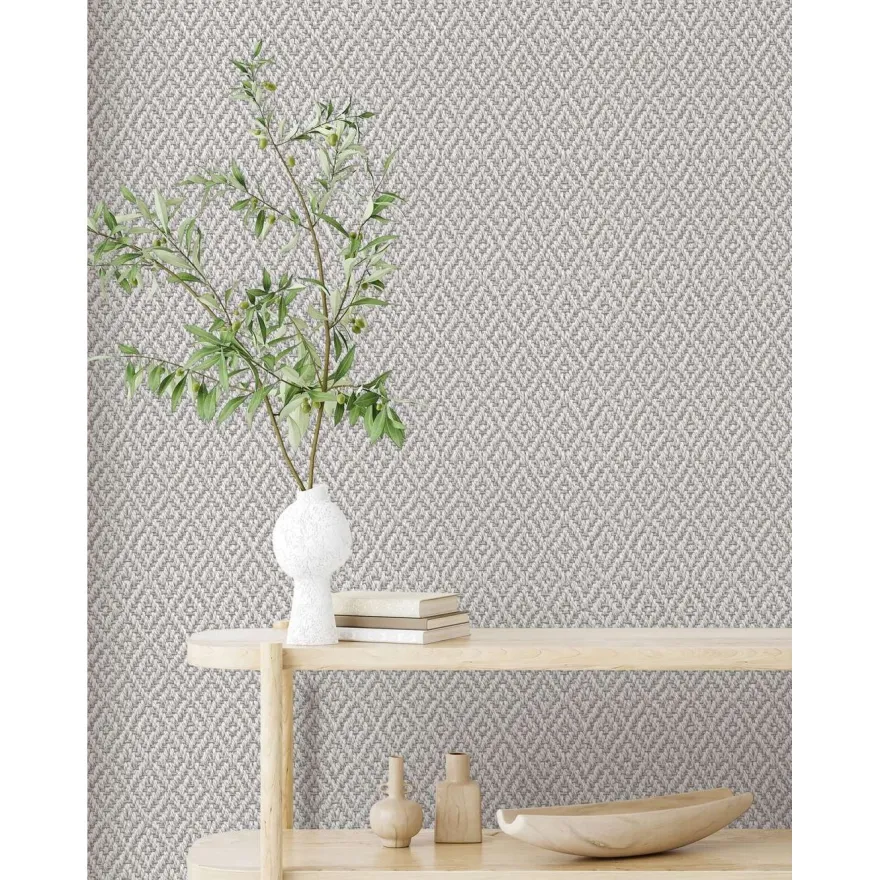 Tapetti Flora salmiakkiruutu, vinyylipinta, graafinen/geometrinen, eri värejä