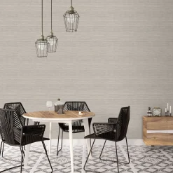 Tapetti Galerie Just Kitchens Grasscloth, yksivärinen