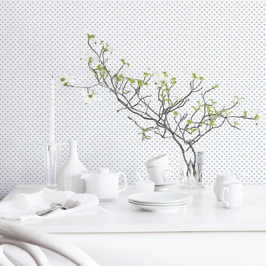 Tapetti Galerie Just Kitchens Tri Leaf, kasvi, romanttinen