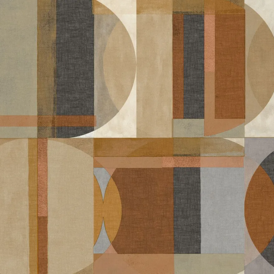 Tapetti Grandeco Arcadia A64902-A64903, non-woven, vinyylipinta, graafinen/geometrinen, moderni