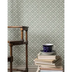 Tapetti Långelid/Von Brömssen Laura, non-woven, kasvi, ornamentti