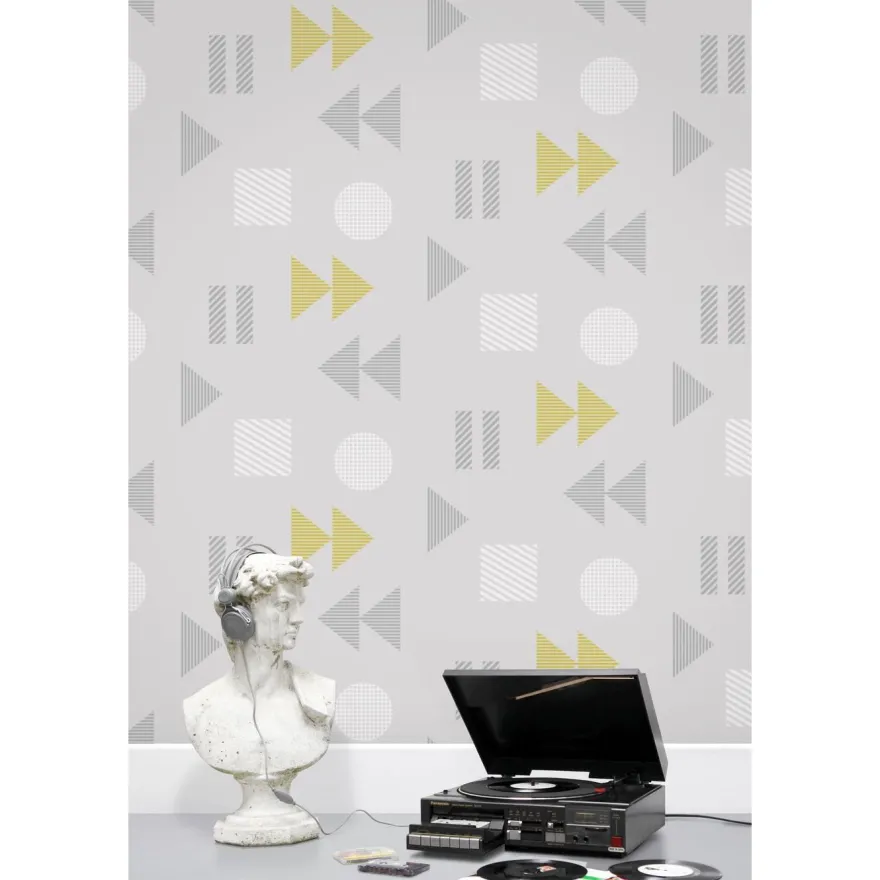 Tapetti Mini Moderns Play/Record, non-woven, moderni