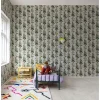 Tapetti Rebel Walls Monkey Island Ivory, eläin, kasvi, vihreä