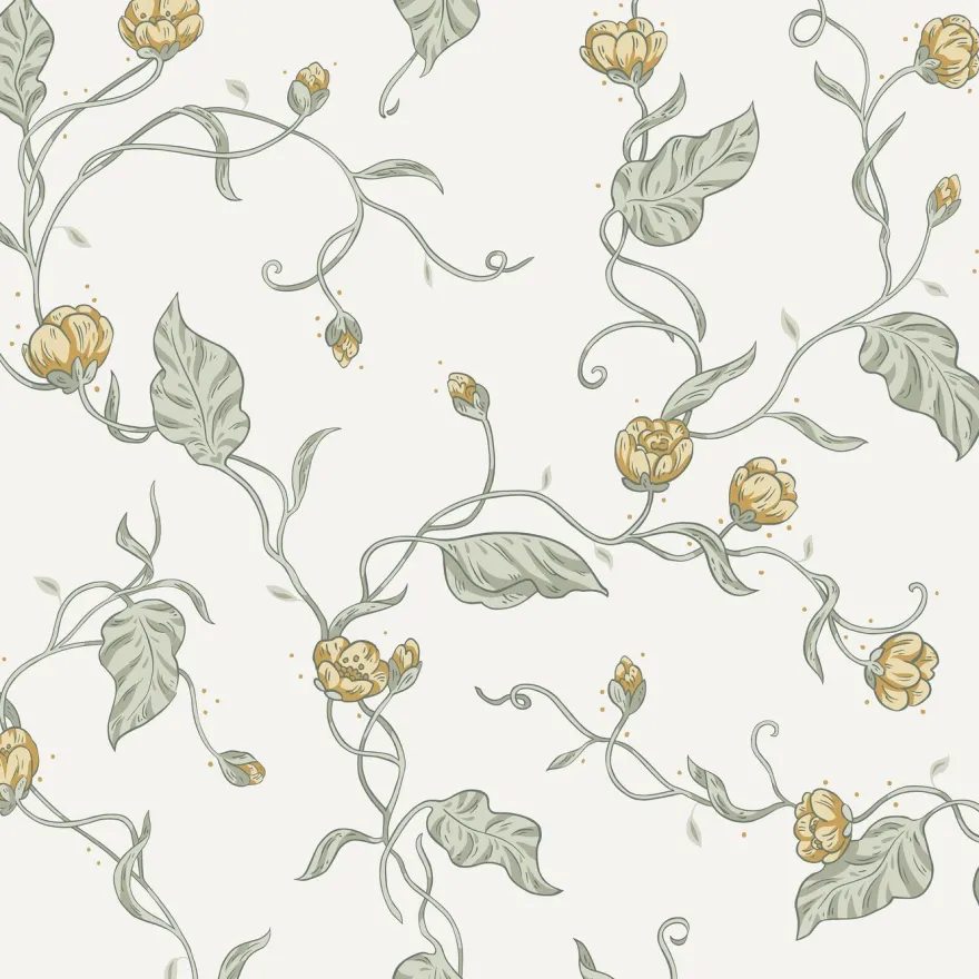 Tapetti Sandberg Elmire, non-woven, romanttinen