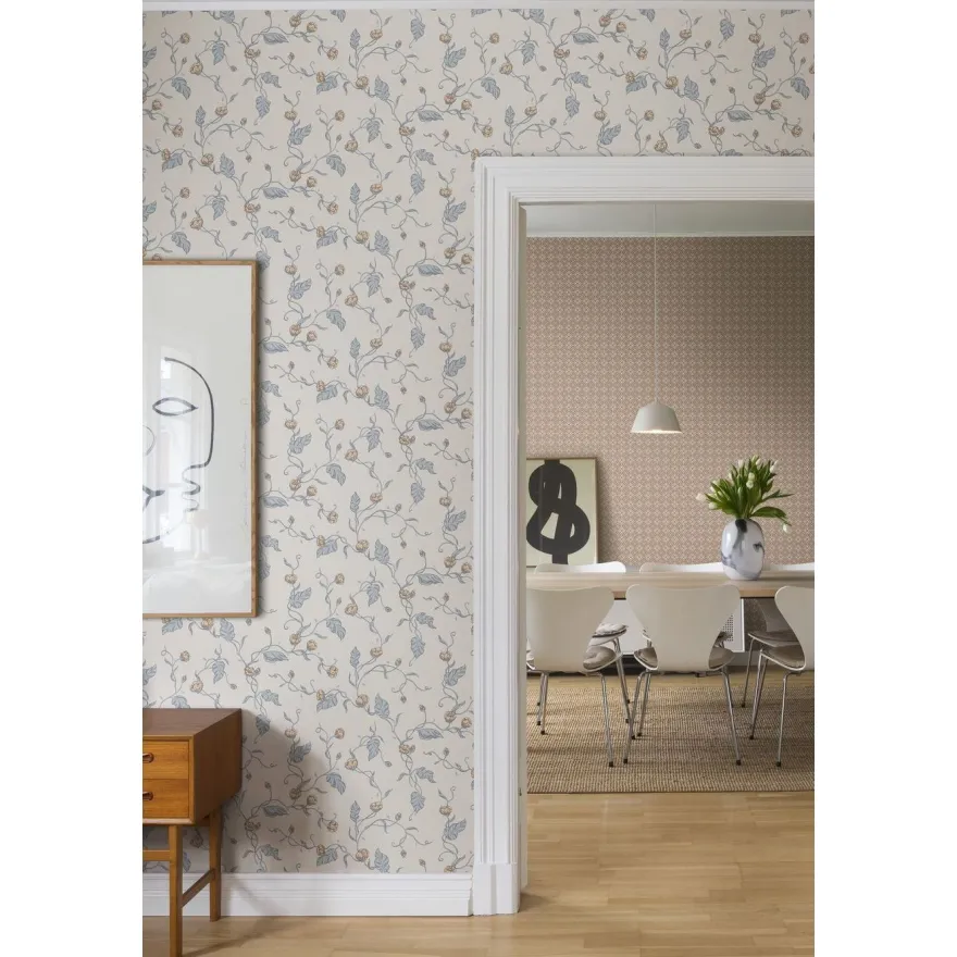 Tapetti Sandberg Elmire, non-woven, romanttinen