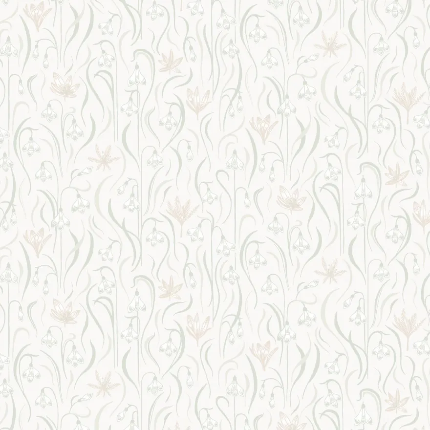 Tapetti Sandberg Signe, non-woven, romanttinen