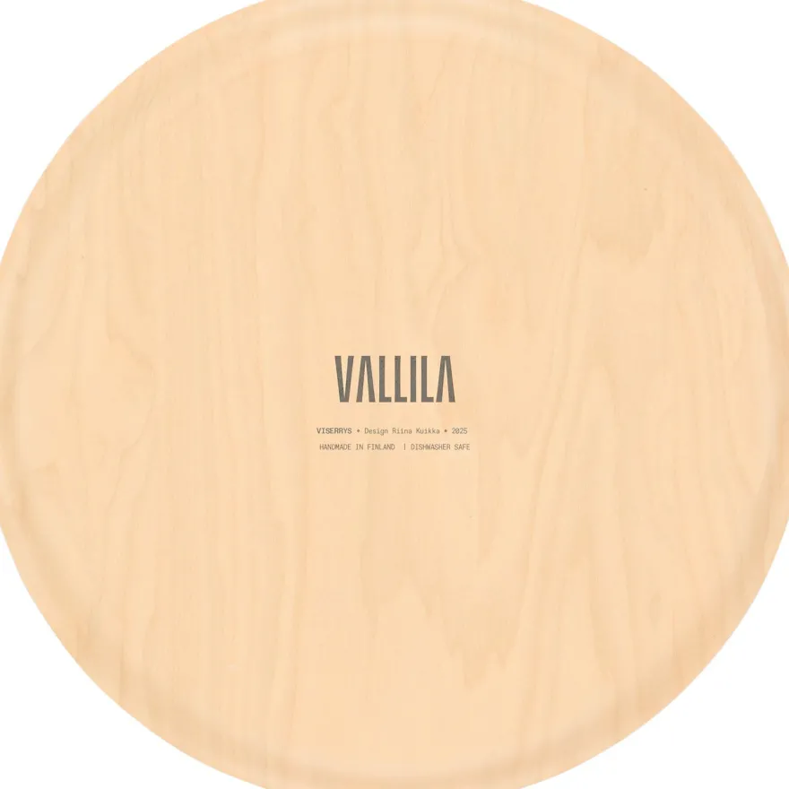 Tarjotin Vallila Viserrys, punainen, Ø 35 cm