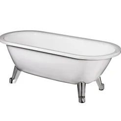 Tassuamme GBG 6316 ilman jalkoja, 186l, 1580x680mm, valkoinen