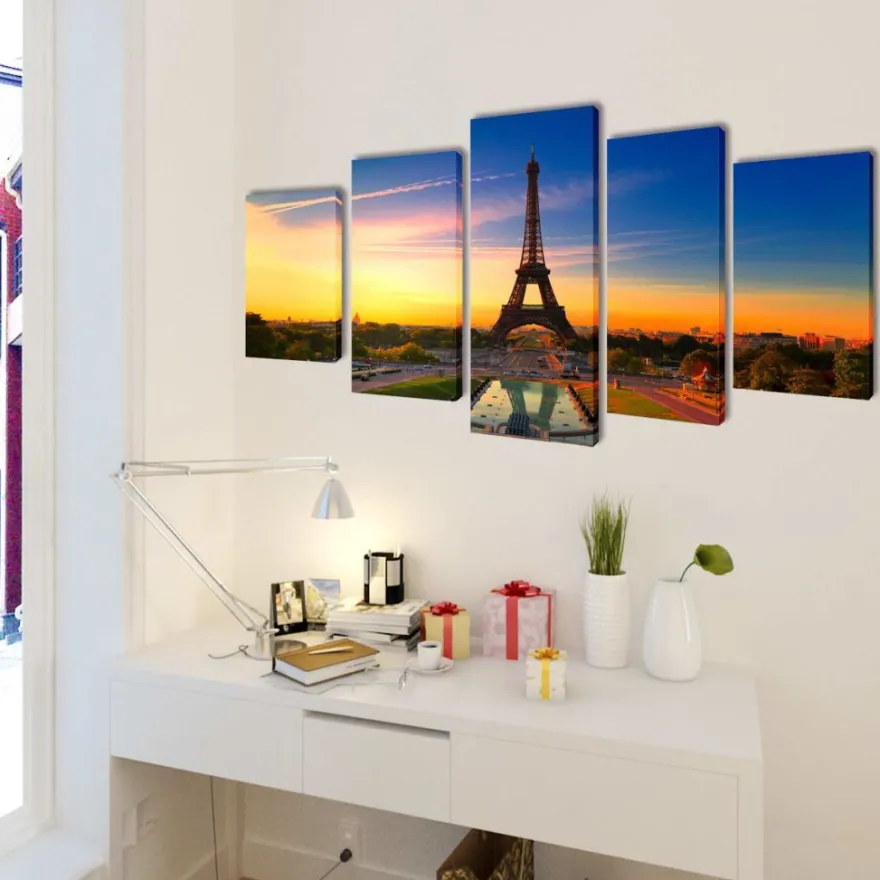 Taulusarja eiffel torni 200 x 100 cm