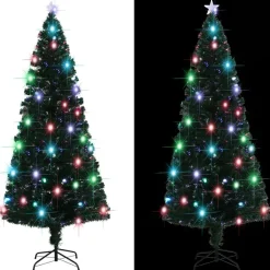 Tekojoulukuusi jalustalla, LED, 210cm, 280 oksaa