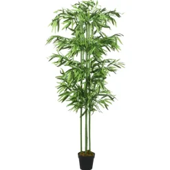 Tekokasvi bambupuu, 864 lehteä, 180 cm