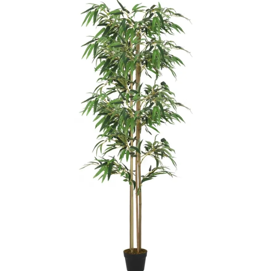 Tekokasvi bambupuu 1520 lehteä 200 cm vihreä