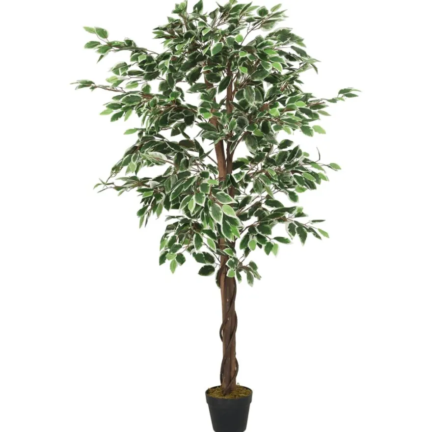 Tekokasvi viikunapuu, 378 lehteä, 80 cm, vihreä