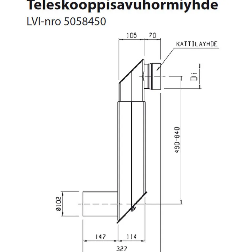 Teleskooppisavuhormiyhde Jäspi