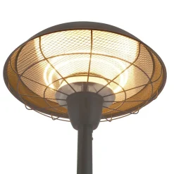 Terassilämmitin Hortus, lattiamalli, 900/1200W, HA, musta