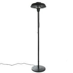 Terassilämmitin Hortus, lattiamalli, 900/1200W, HA, musta