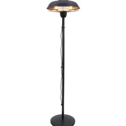 Terassilämmitin Hortus, lattiamalli, 900/1200W, HA, musta