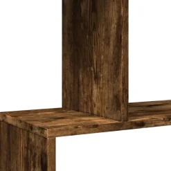 Tilanjakaja 5 tasoa savutammi 70x24x161 cm tekninen puu (58097)